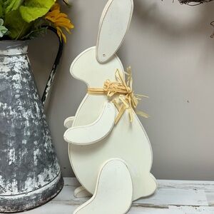 White standing Bunny